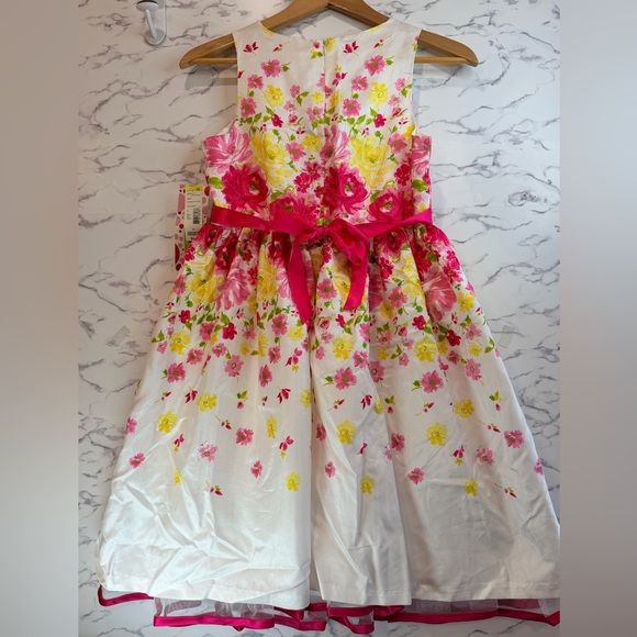 NWT Ashley Ann Formal Floral Dress Size 16 Girls - Picture 2 of 6